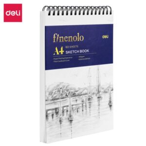 Finenolo A4 Sketch Book Acid Free 160Gsm 60 Sheets Top Binding